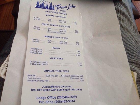 Terrace Lakes Restaurant